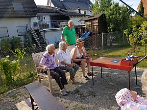 Spiele beim Sommerfest der Wohngruppen